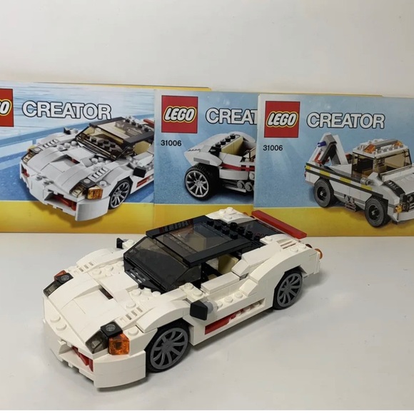 Lego Creator 31006 Highway Speedster 3in1 Complete Set With Manuals  No Box #2 - Picture 8 of 12